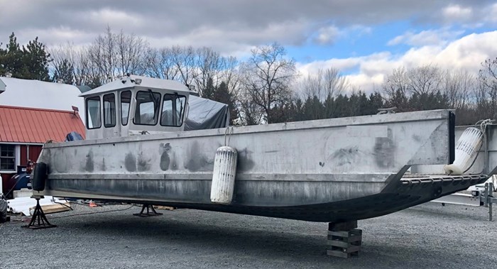 2010 30' x 11' Kanter Transporter Aluminum Landing Craft Photo 6 sur 35