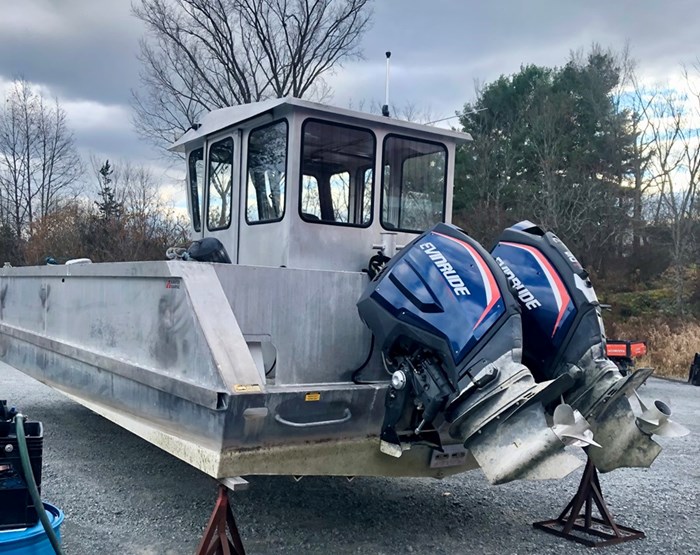 2010 30' x 11' Kanter Transporter Aluminum Landing Craft Photo 8 sur 35