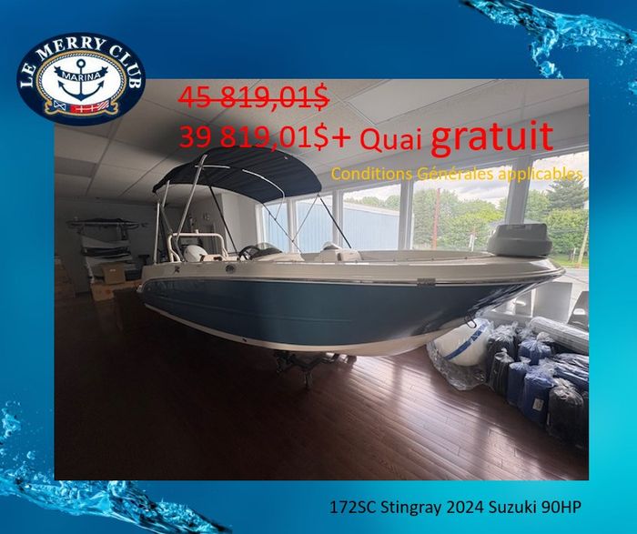 2024 STINGRAY 172SC Photo 1 sur 8