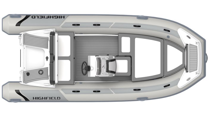 2025 Highfield Sport 460 Hypalon with Yamaha 70hp outboard Photo 6 sur 22