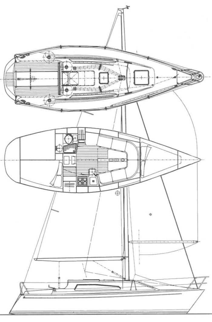 1988 Aloha Yachts 30 Photo 8 of 9
