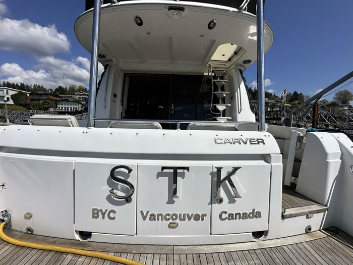 2001 Carver 570 Voyager Pilothouse Photo 103 sur 114