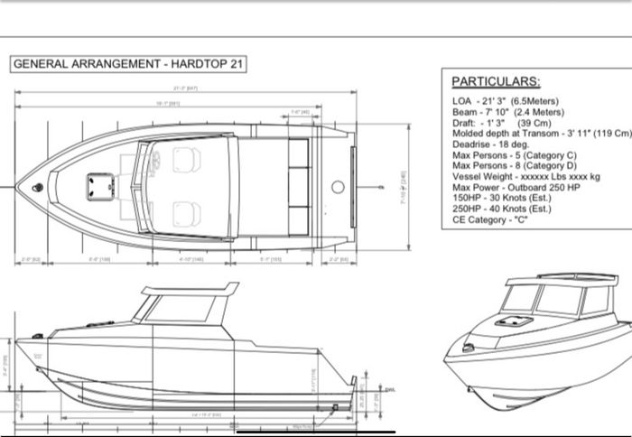 2021 Custom Forward Arc Welding 21 Aluminum Hardtop Photo 30 of 32