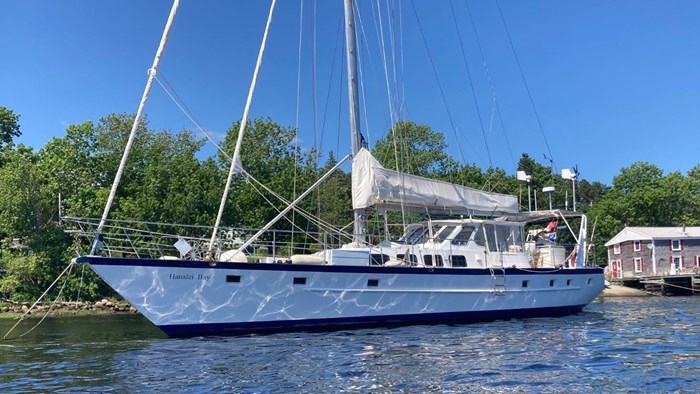 1990 T.D Manufacturing Ltd. Pilothouse Sailing Vessel Photo 1 sur 44