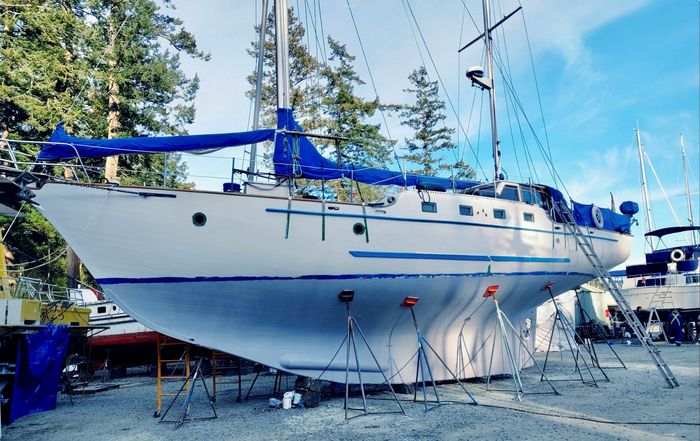 Custom Motor Sailer Ketch 50’ Pilothouse 1975 Used Boat for Sale in ...