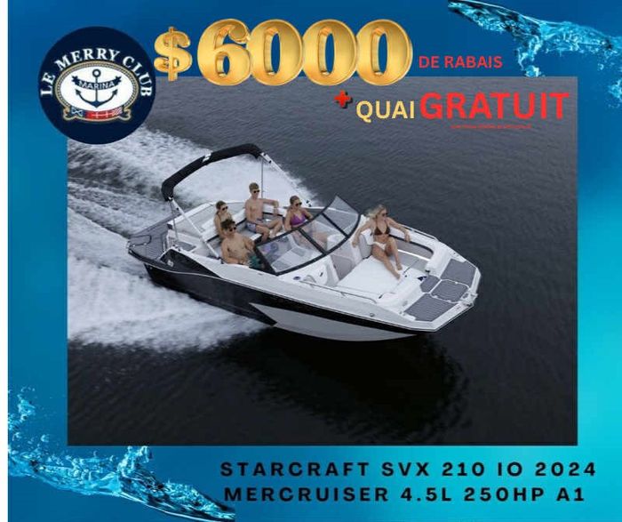 2024 Starcraft SVX 210 IO Photo 1 of 16