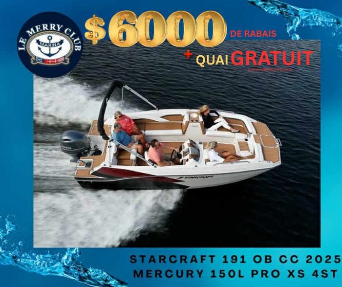 2025 Starcraft SVX 191 OB CC Photo 1 sur 14