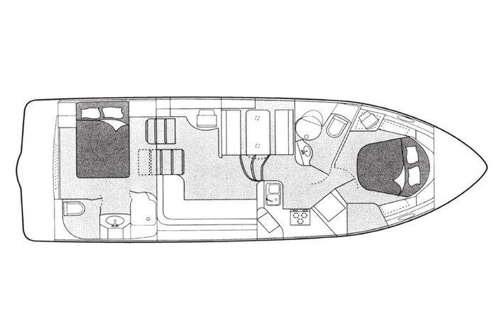 1999 Maxum 4100 SCA Photo 39 sur 39