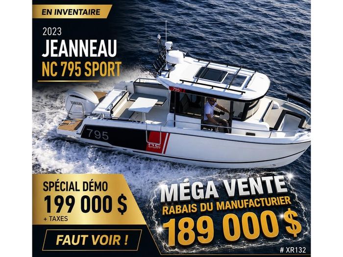 2023 Jeanneau NC 795 SPORT - S2 Photo 1 sur 12