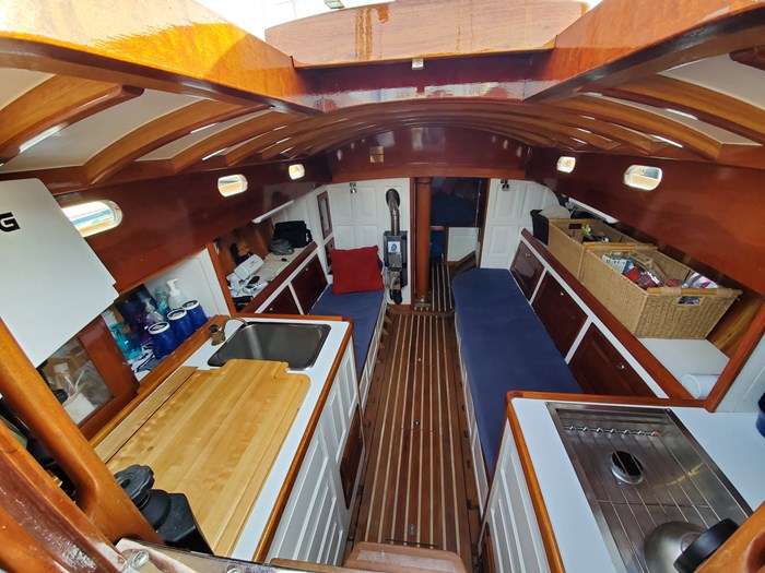 1941 Classic Custom Wooden Boat 40kvm Spissgatter Photo 5 of 6