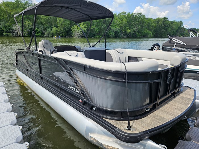 2023 Godfrey Pontoons Monaco split bench midnight package Photo 3 of 15