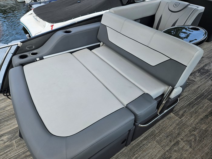2023 Godfrey Pontoons Monaco split bench midnight package Photo 5 of 15