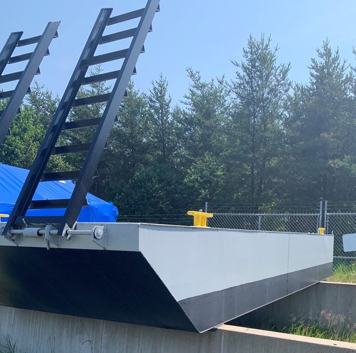 Steel Barge w/Ramps And Motor Bracket 2020 Used Boat for Sale in ...