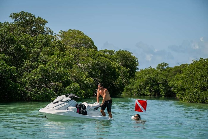 2025 Yamaha VX Cruiser Black/Ice Blue Photo 4 of 9
