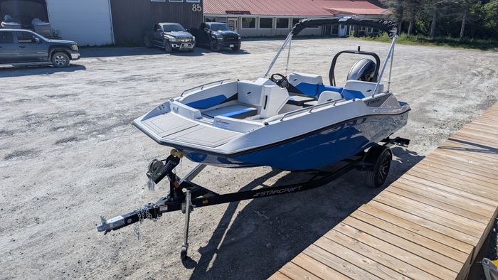 2026 Starcraft SV 16 Side Console Deck Boat Blue Yamaha VF90 VMax Photo 6 sur 29