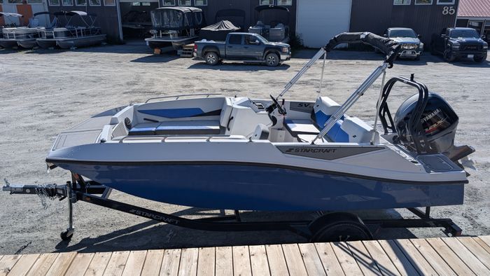 2026 Starcraft SV 16 Side Console Deck Boat Blue Yamaha VF90 VMax Photo 7 sur 29