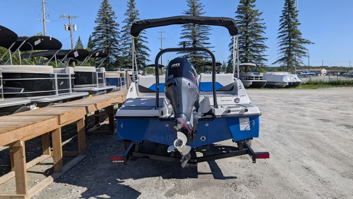 2026 Starcraft SV 16 Side Console Deck Boat Blue Yamaha VF90 VMax Photo 3 sur 29