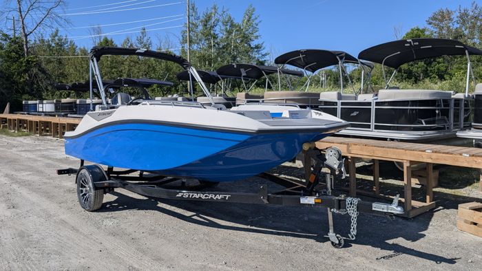 2026 Starcraft SV 16 Side Console Deck Boat Blue Yamaha VF90 VMax Photo 4 sur 29