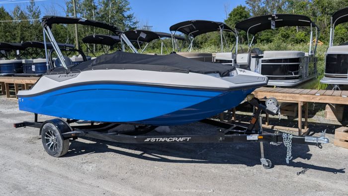 2026 Starcraft SV 16 Side Console Deck Boat Blue Yamaha VF90 VMax Photo 26 sur 29