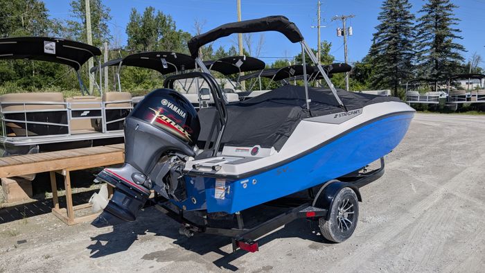 2026 Starcraft SV 16 Side Console Deck Boat Blue Yamaha VF90 VMax Photo 27 sur 29