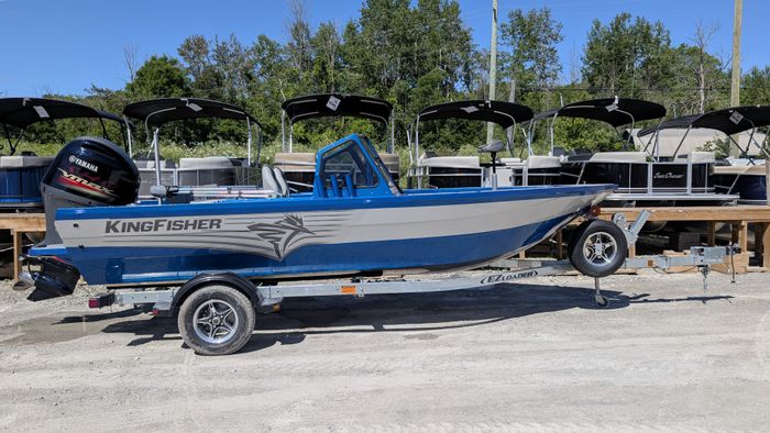 2026 KingFisher Warrior 1825 Sport Intense Blue Yamaha VF150 VMax  Photo 1 sur 38