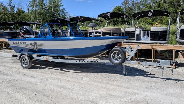 2026 KingFisher Warrior 1825 Sport Intense Blue Yamaha VF150 VMax  Photo 4 sur 38