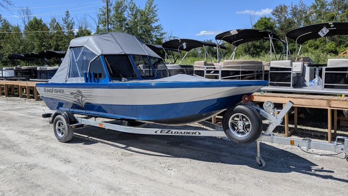 2026 KingFisher Warrior 1825 Sport Intense Blue Yamaha VF150 VMax  Photo 33 sur 38
