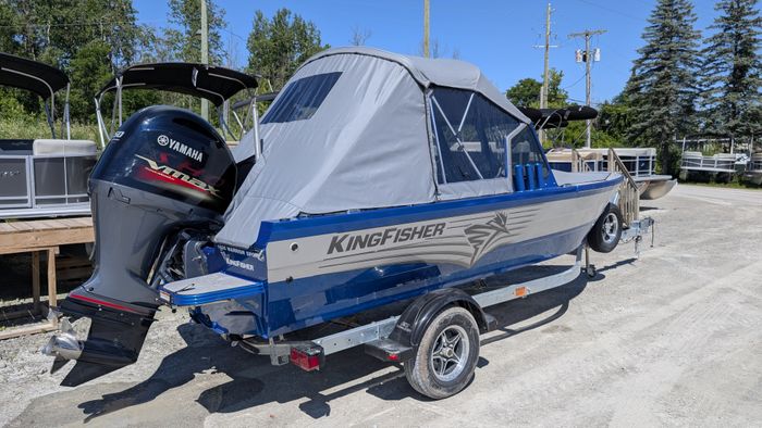 2026 KingFisher Warrior 1825 Sport Intense Blue Yamaha VF150 VMax  Photo 34 sur 38
