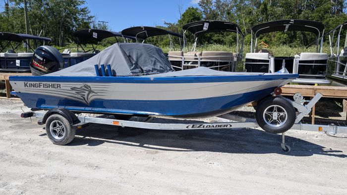 2026 KingFisher Warrior 1825 Sport Intense Blue Yamaha VF150 VMax  Photo 35 sur 38