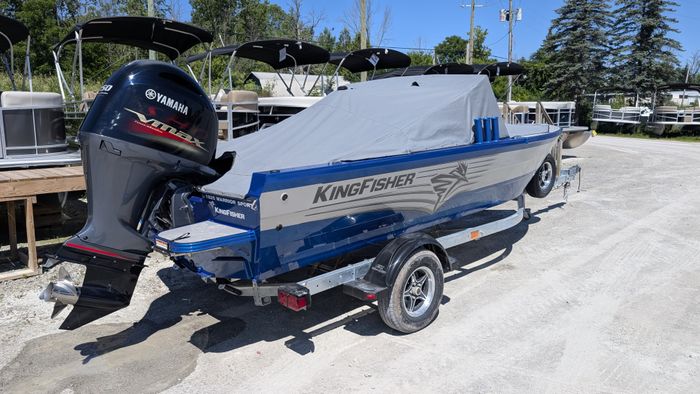 2026 KingFisher Warrior 1825 Sport Intense Blue Yamaha VF150 VMax  Photo 36 sur 38