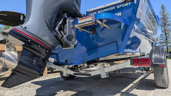 2026 KingFisher Warrior 1825 Sport Intense Blue Yamaha VF150 VMax  Photo 37 sur 38
