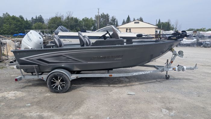 2023 Starcraft Storm 166 SC Side Console Suzuki DF75 Four Stroke Photo 1 sur 25