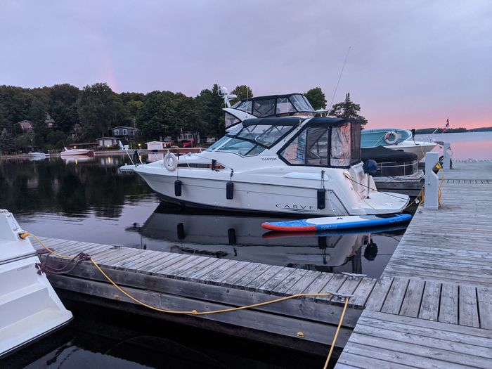 Carver Mid Cabin Express 1995 Used Boat for Sale in Manotick, Ontario ...