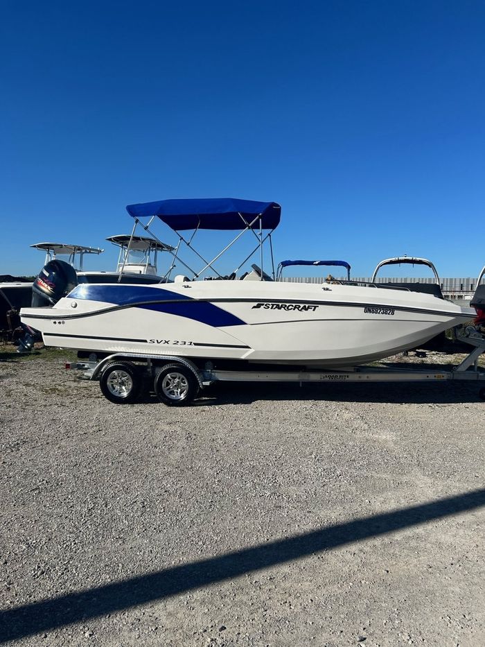 2023 Starcraft SVX 231 OB W/175HP YAMAHA Photo 1 sur 11