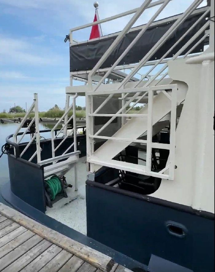 2001 65' x 19' Custom Stee 70 PAX Tour Boat and Business Photo 3 of 34