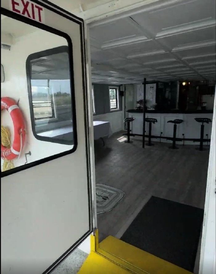 2001 65' x 19' Custom Stee 70 PAX Tour Boat and Business Photo 4 of 34