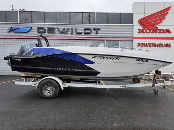 2023 Starcraft SVX 191 W/ 150 HP YAMAHA- 566 Hours Photo 1 of 28