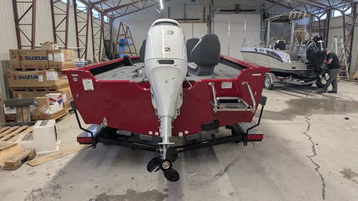 2026 Starcraft Delta 188 Tiller Red Suzuki DF90 Four Stroke Photo 6 of 27