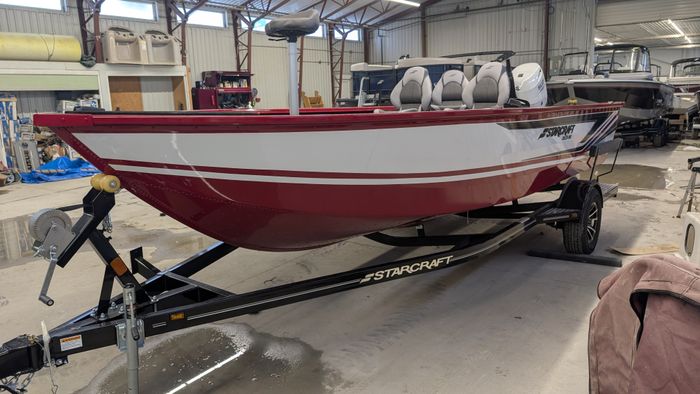 2026 Starcraft Delta 188 Tiller Red Suzuki DF90 Four Stroke Photo 4 of 27