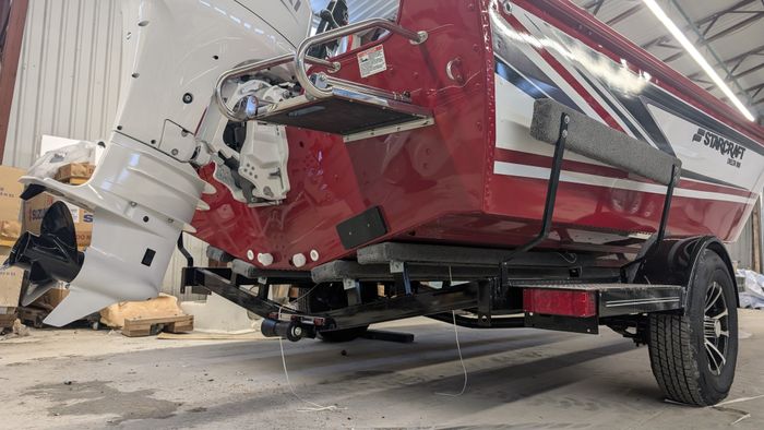 2026 Starcraft Delta 188 Tiller Red Suzuki DF90 Four Stroke Photo 27 of 27