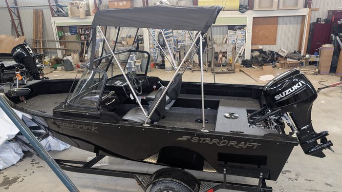 2026 Starcraft Starfire 166 Dual Console Blackout w/ Suzuki DF60 Photo 5 sur 23