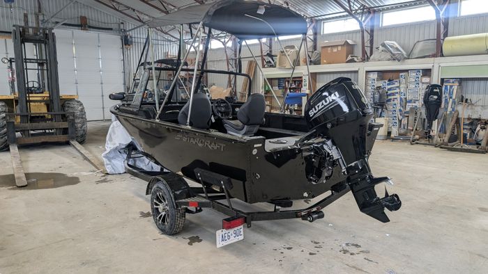 2026 Starcraft Starfire 166 Dual Console Blackout w/ Suzuki DF60 Photo 6 sur 23
