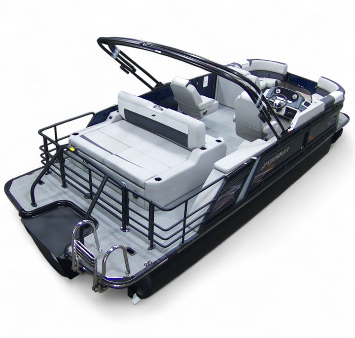 2026 Starcraft SLS 3 Q DH Tritoon Blue Suzuki DF200 Four Stroke Photo 5 of 15