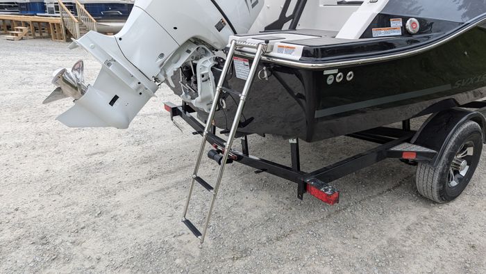 2026 Starcraft SVX 190 Full Windshield Deck Boat in Black with a  Photo 9 of 35