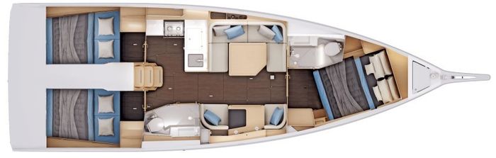 2027 Jeanneau Sun Odyssey 415 Photo 15 sur 15