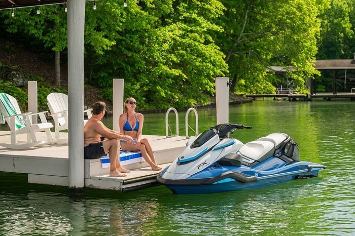 2026 Yamaha FX HO Deepwater Blue Photo 3 sur 7