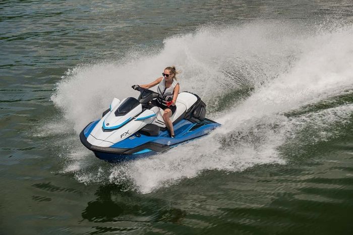 2026 Yamaha FX HO Deepwater Blue Photo 2 sur 7