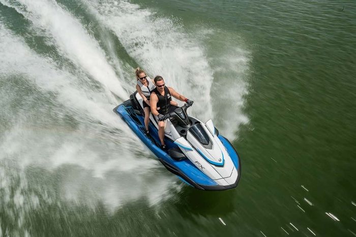 2026 Yamaha FX HO Deepwater Blue Photo 5 sur 7