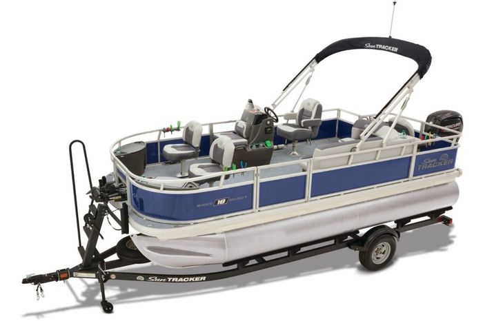 2026 Sun Tracker BASS BUGGY 18 DLX Sky Blue Photo 1 sur 35