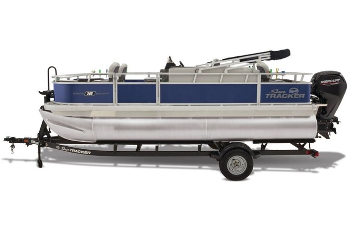 2026 Sun Tracker BASS BUGGY 18 DLX Sky Blue Photo 2 sur 35